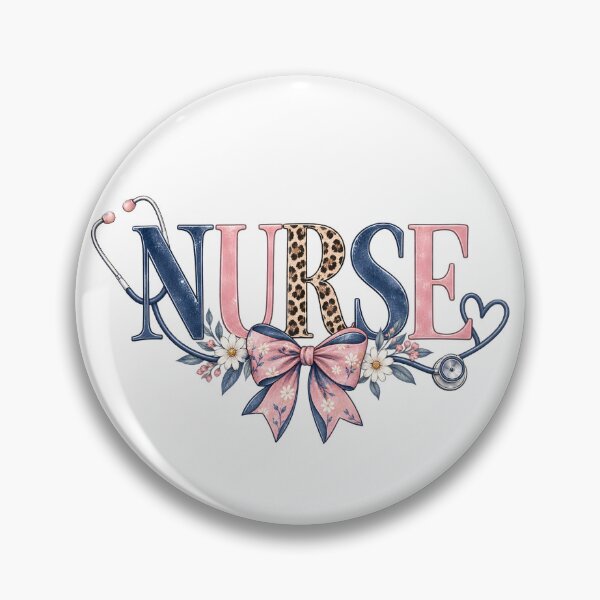 Item preview, Nurse Bow Leopard Print Nursing Life Graphic designed and sold by CG Studio.