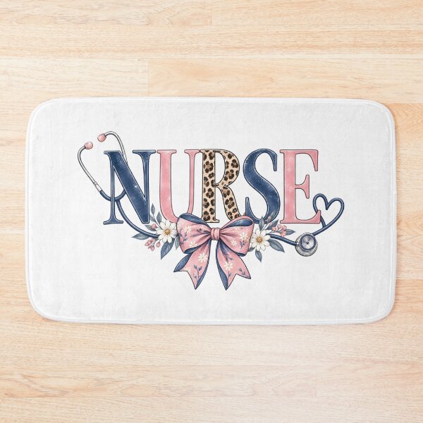 Item preview, Nurse Bow Leopard Print Nursing Life Graphic designed and sold by CG Studio.