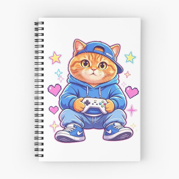 Item preview, Y2K Gamer Mino Cat designed and sold by MinoStore26.