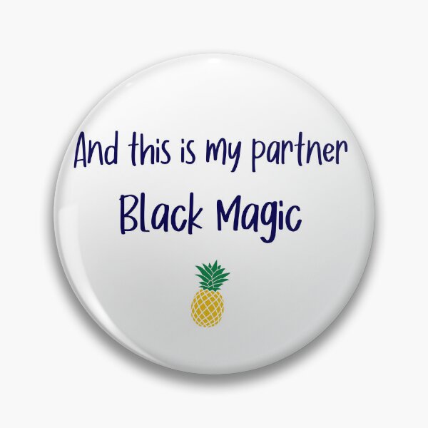 Item preview, And this is my partner - Black Magic - Psych designed and sold by hotchkiss2earth.