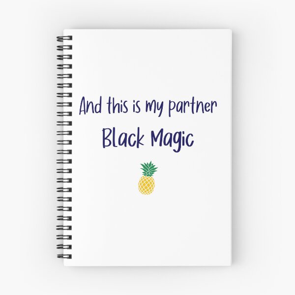 Item preview, And this is my partner - Black Magic - Psych designed and sold by hotchkiss2earth.