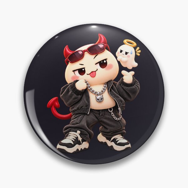 Item preview, Kawaii Devil Streetwear Halloween Mochi designed and sold by ImagenFusionP.