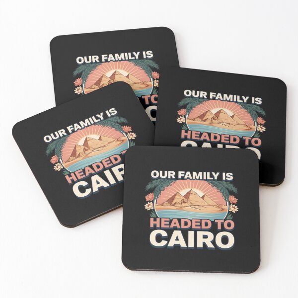 Aperçu de l'œuvre Notre famille se dirige vers le Caire en Égypte Voyage de vacances créée et vendue par ColeLaniTrading.