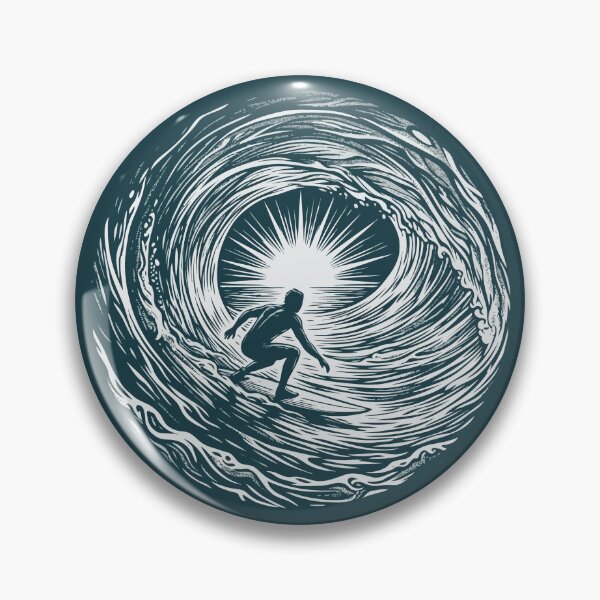 Item preview, Ocean Barrel Surfer designed and sold by Gkinoki.
