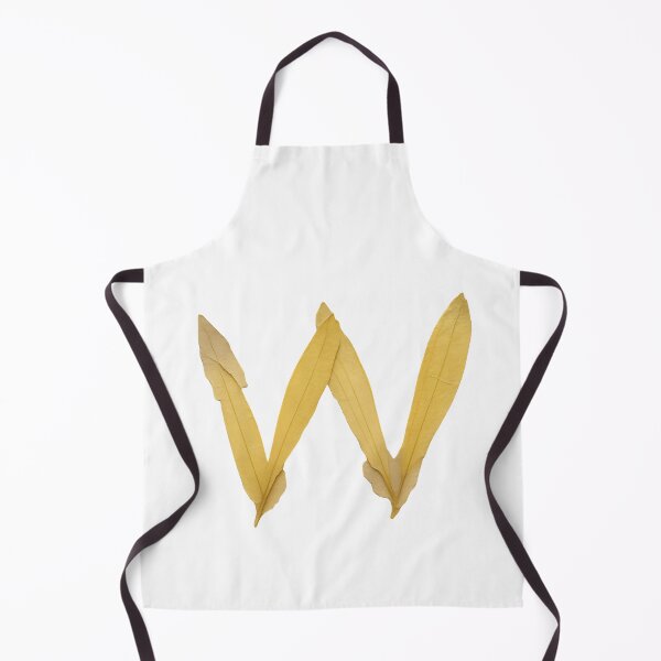 Item preview, Vintage Botanical Yellow Petal Letter W designed and sold by ITCHAWAWAA.