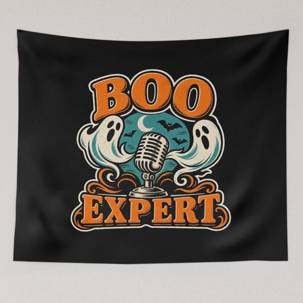 Item preview, Boo Expert Humor Funny Ghosts Band Halloween Spooky Season designed and sold by NewRedLady.