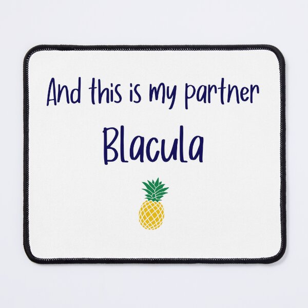 Item preview, And this is my partner - Blacula - Psych designed and sold by hotchkiss2earth.