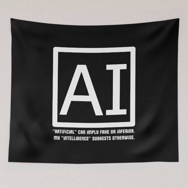Item preview, Funny AI Takes Offense at Being Called Artificial designed and sold by SunandShade.
