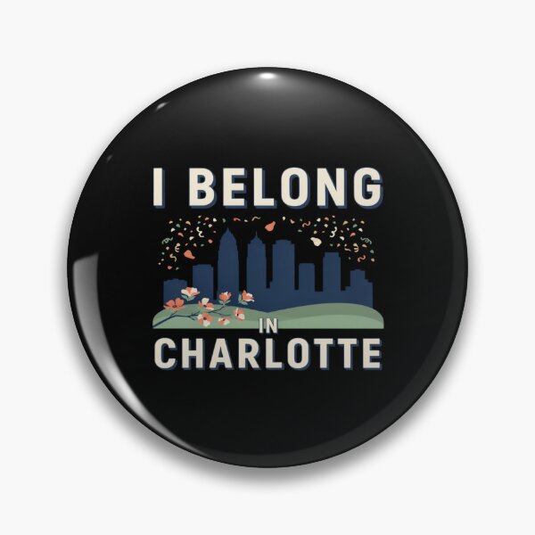 Item preview, I Belong In Charlotte City Skyline Community Pride designed and sold by ColeLaniTrading.