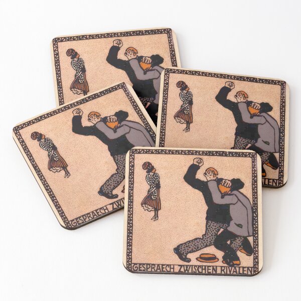 Item preview, Vintage Wiener Werkstätte postcard  designed and sold by stevepaint.