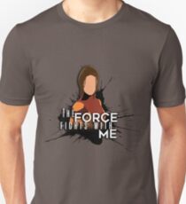 Bastila Shan - The Force Fights With Me Unisex T-Shirt