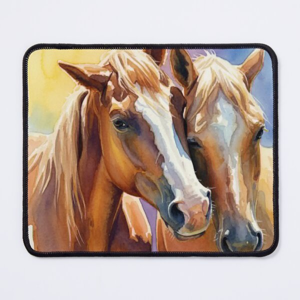 Item preview, Graceful Bond - Loving Horse ArtworkHwork designed and sold by Ginny Luttrell.