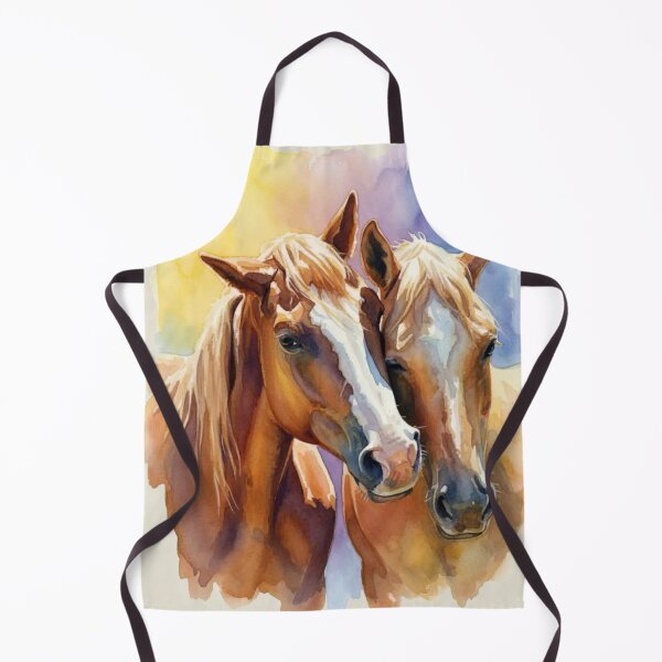 Item preview, Graceful Bond - Loving  Horse ArtworkHwork designed and sold by Ginny Luttrell.
