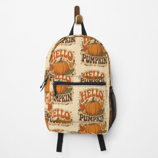Item preview, Hello Pumpkin Retro Vintage Fall designed and sold by InspiredCreatives.