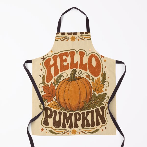 Item preview, Hello Pumpkin Retro Vintage Fall designed and sold by InspiredCreatives.