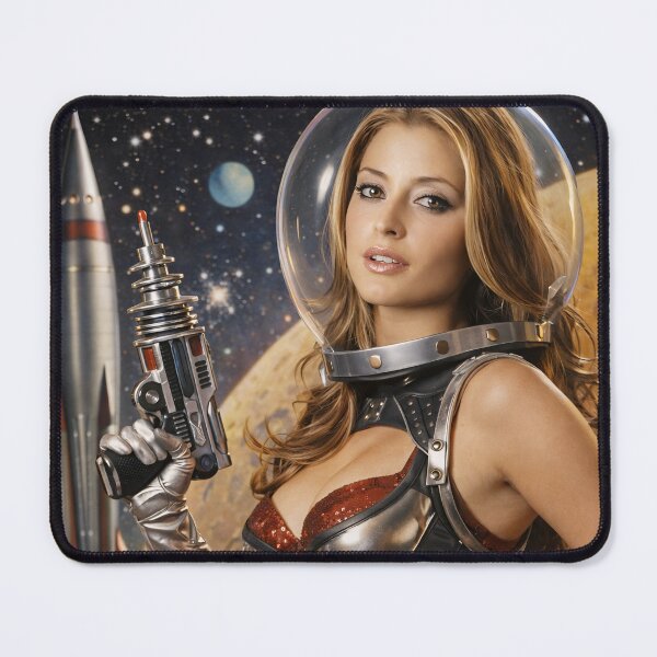 Item preview, Retro Sci-Fi Girl designed and sold by Moviebuff91.