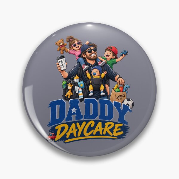 Item preview, Daddy Daycare Fatherhood Humor Dad Life Kids designed and sold by PunchDrop.