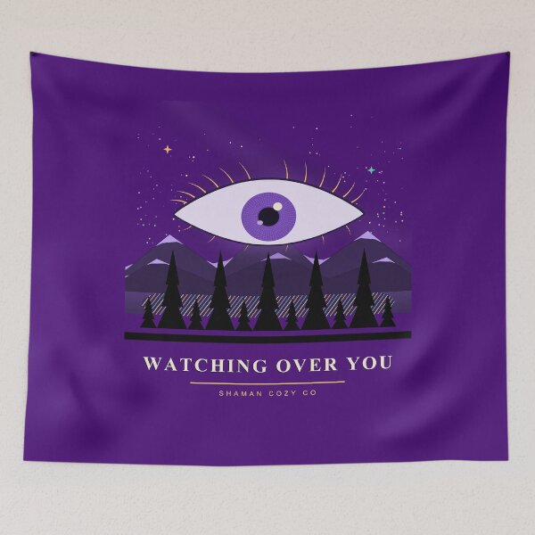 Item preview, Watching Over You (No Tree Stump version) designed and sold by ShamanCozyCo.