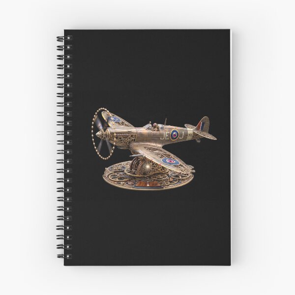 Item preview, Steampunk Spitfire Mechanical Fighter Plane designed and sold by ArtworkNorth.