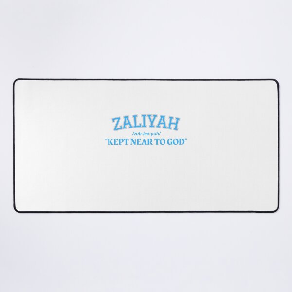 Item preview, Zaliyah Name Meaning Definition Kept Near To God Athletic Varsity Style designed and sold by Love Christ Live Life.