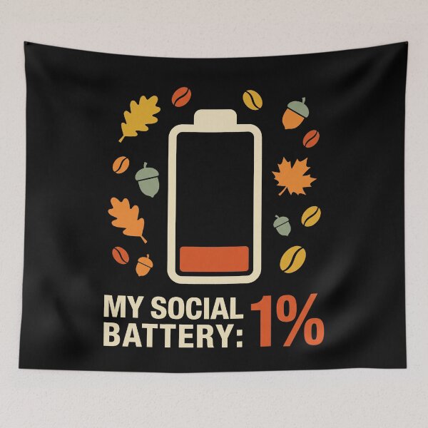 Item preview, My Social Battery 1 designed and sold by SignumShop.
