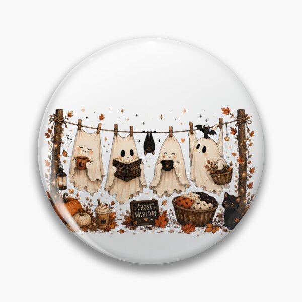 Item preview, Cozy Ghost Wash Day designed and sold by DustyCuriositie.