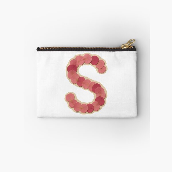 Item preview, Vintage Botanical Pressed Pink Petal Letter S designed and sold by ITCHAWAWAA.