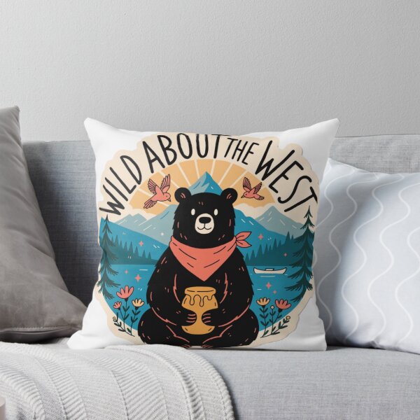 Item preview, Wild About the West Bear designed and sold by erimedle.