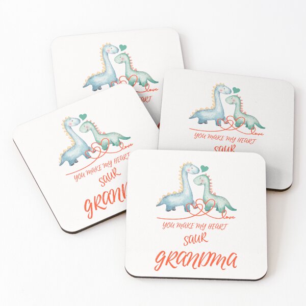Item preview, You Make My Heart Saur Grandma - Happy Valentines Day designed and sold by MugsAndDuds.