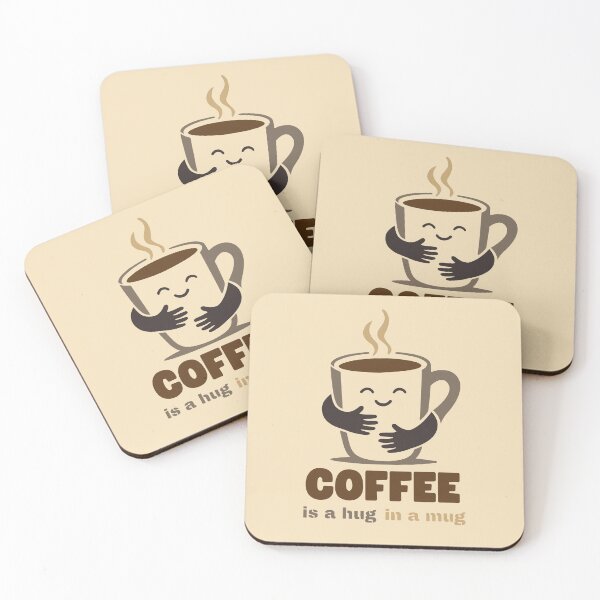 Item preview, Coffee Is a Hug in a Mug designed and sold by Shedronpanda.
