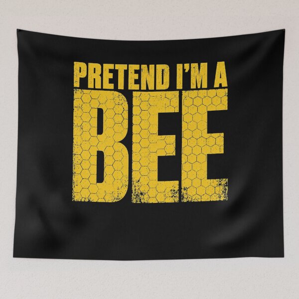 Item preview, Pretend I'm A Bee Lazy Halloween Costume Men Women Kids designed and sold by clothesy7.