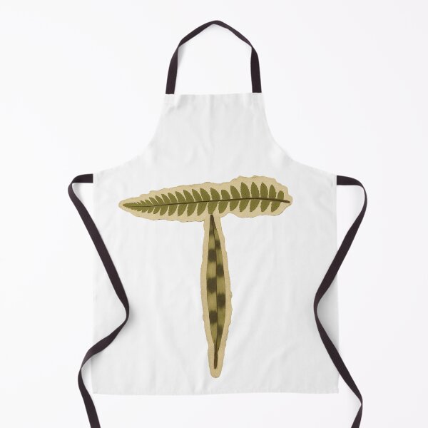 Item preview, Vintage Botanical Fern Leaf Letter T designed and sold by ITCHAWAWAA.