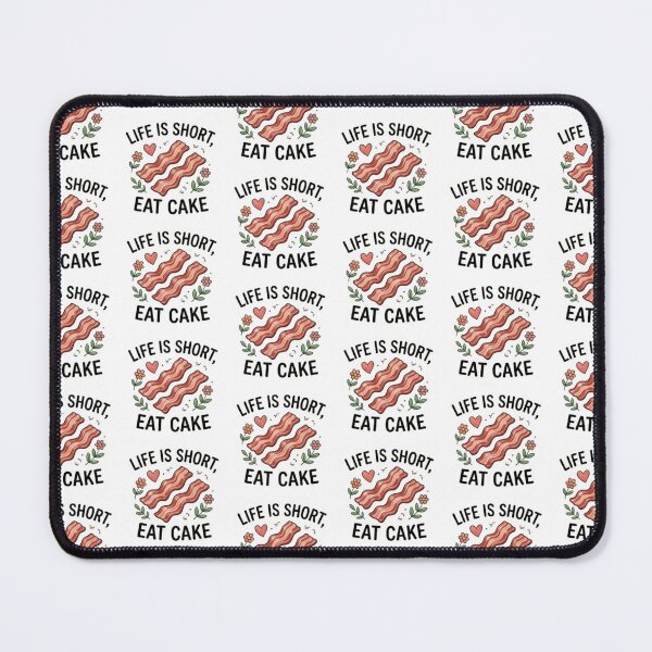 Item preview, Life Is Short Eat Cake — Funny Cake Lover Dessert Design designed and sold by Tipsy24.