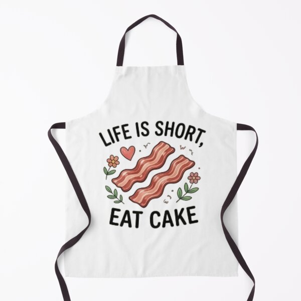 Item preview, Life Is Short Eat Cake — Funny Cake Lover Dessert Design designed and sold by Tipsy24.