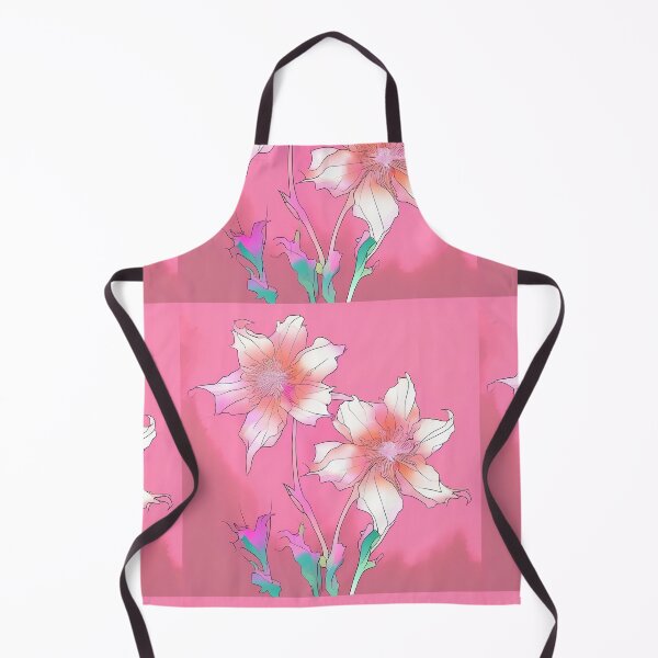 Item preview, PINK COLUMBINE FLOWERS S010 DELICATE ROSE BLUSH Line Drawing Watercolor Art Print Party Decoration~Baby/Bridal/Wedding/Birthday Gift Favor designed and sold by Spinning Plates 360.