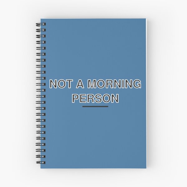 Item preview, Copy of Not a morning person designed and sold by Wenvilgrace.