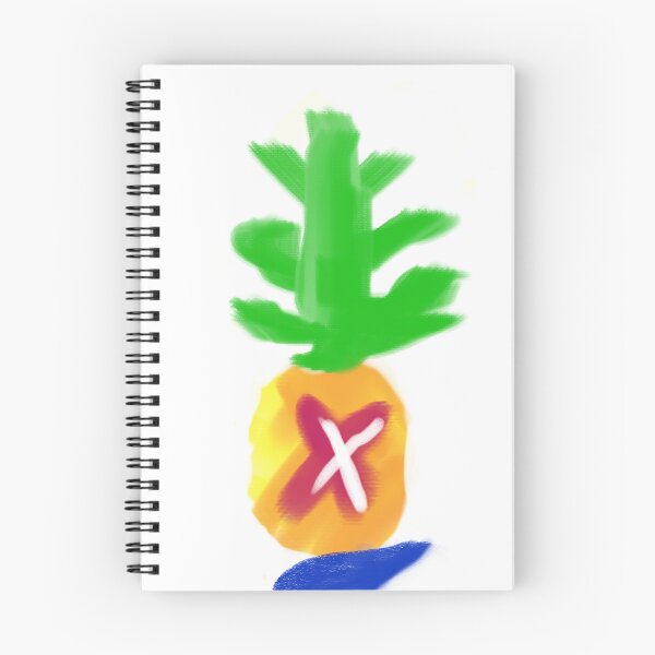 Item preview, Abstract Graffiti Pineapple - Neon Fruit Street Art Doodle designed and sold by PixelAlps.