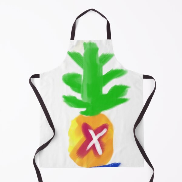 Item preview, Abstract Graffiti Pineapple - Neon Fruit Street Art Doodle designed and sold by PixelAlps.