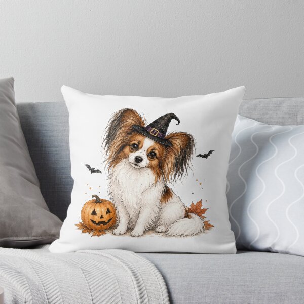 Item preview, Papillon Witch Hat | Cute Halloween Dog designed and sold by PAPIRO SIGLO XXI.