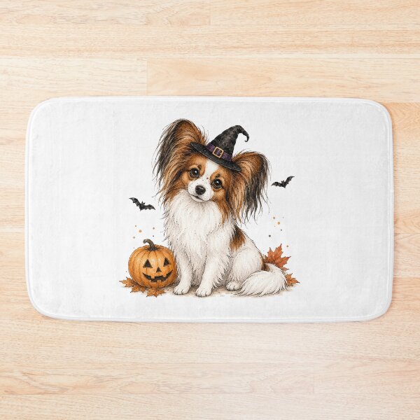 Item preview, Papillon Witch Hat | Cute Halloween Dog designed and sold by PAPIRO SIGLO XXI.