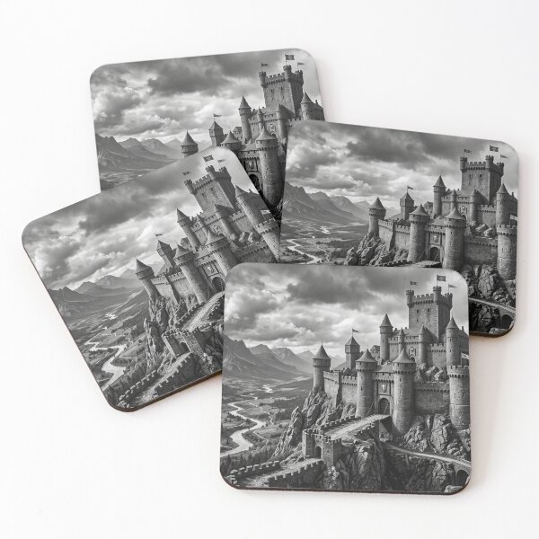 Item preview, Castillo medieval designed and sold by cutegiftcore.
