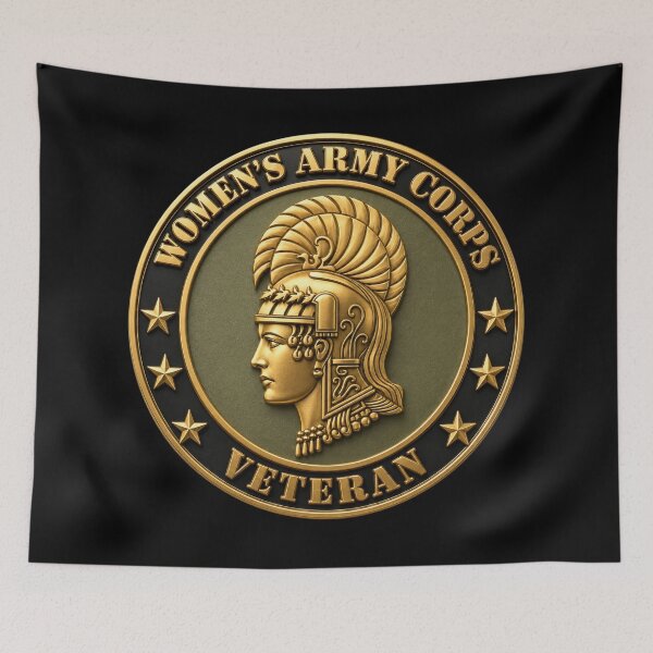 Item preview, Army - Women's Army Corps Veteran - 3D - Enhanced designed and sold by Military Insignia Products.