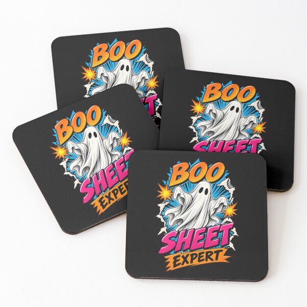 Item preview, Boo Sheet Expert Ghosts Halloween Humor - Spooky Season  designed and sold by NewRedLady.