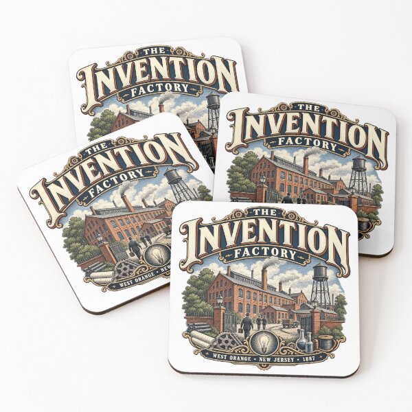 Item preview, The Invention Factory – West Orange New Jersey 1887 designed and sold by Past in Threads.