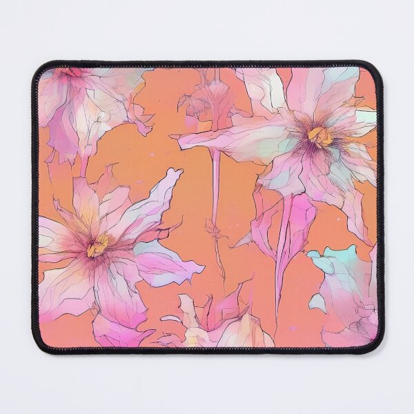 Item preview, PINK COLUMBINE FLOWERS S011 DELICATE ROSE BLUSH Line Drawing Watercolor Art Print Party Decoration~Baby/Bridal/Wedding/Birthday Gift Favor designed and sold by Spinning Plates 360.