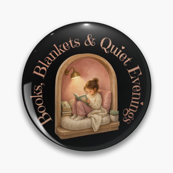 Item preview, Books, Blankets & Quiet Evenings designed and sold by RenetteWickStudio.