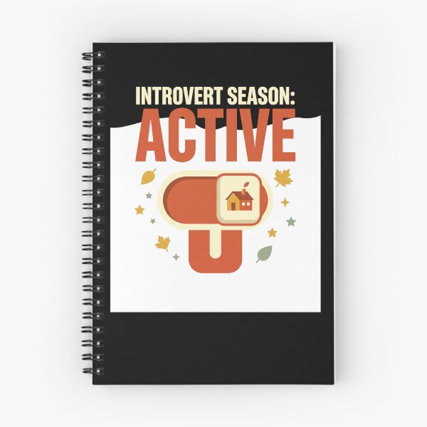 Item preview, Introvert Season Active designed and sold by SignumShop.