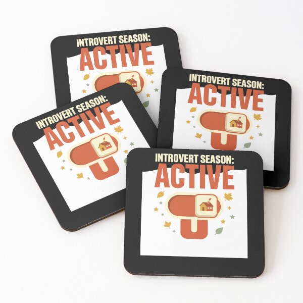 Item preview, Introvert Season Active designed and sold by SignumShop.