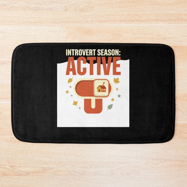 Item preview, Introvert Season Active designed and sold by SignumShop.