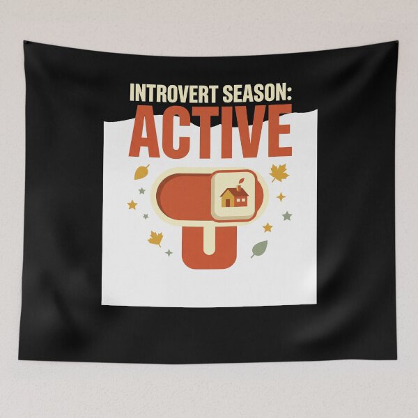 Item preview, Introvert Season Active designed and sold by SignumShop.